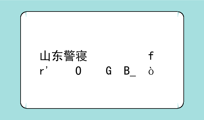 山东警察学院有专科吗？