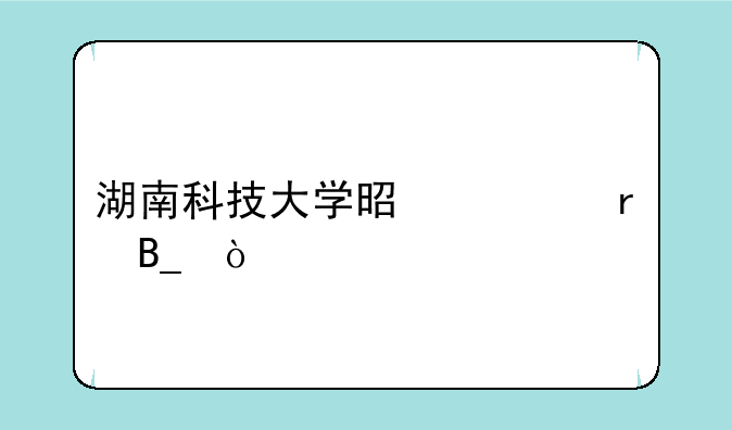 湖南科技大学是一本吗？